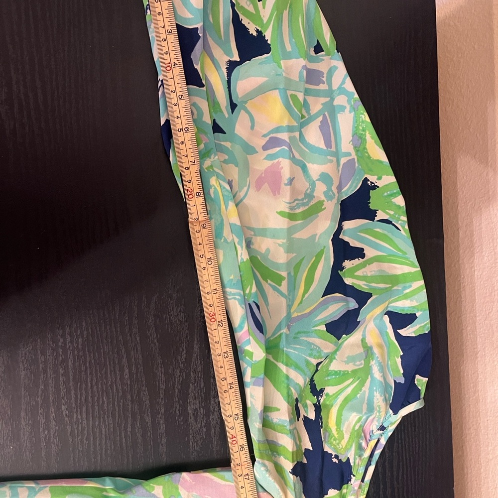 Lilly Pulitzer Alessa Off‑The‑Shoulder Dress • Tropical Multi Print • Size M - Picture 4 of 8